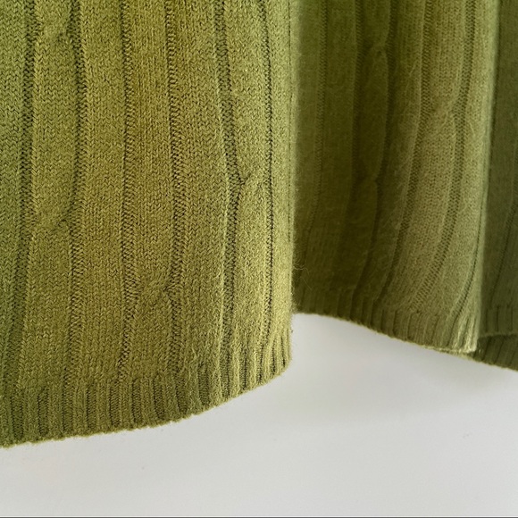 Vintage Studio Cowl Neck Sweater Sage Green size Large - Picture 7 of 14